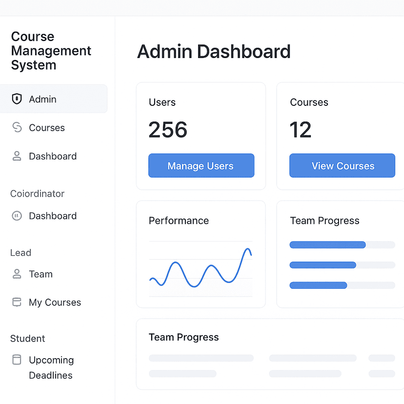 Course Management System