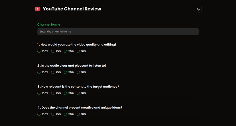 Youtube review website